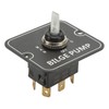 Bilge Pump Control Switch Aluminum Lighted Automatic Off Manual Panel