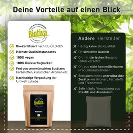 Tulsi Organic Tea 100 g - Indian Basil - Ocimum Tenuiflorum - Royal Basil - Vegan - Bottled and Controlled in Germany - Biotiva
