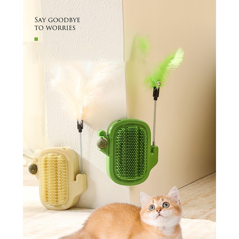 Pet Scratch the Itch, 5 Inch x 5 Inch Plastic