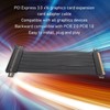 PCIE 3.0 X16 Extender Riser Cable High Shielding Property 180