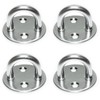 PRIOstahl Eye Plate Round with Hanger Mounting Hooks Ceiling Hook