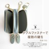 RICKERS Smart Key Case, Women's, Men's, Leather, Car Storage, Includes
