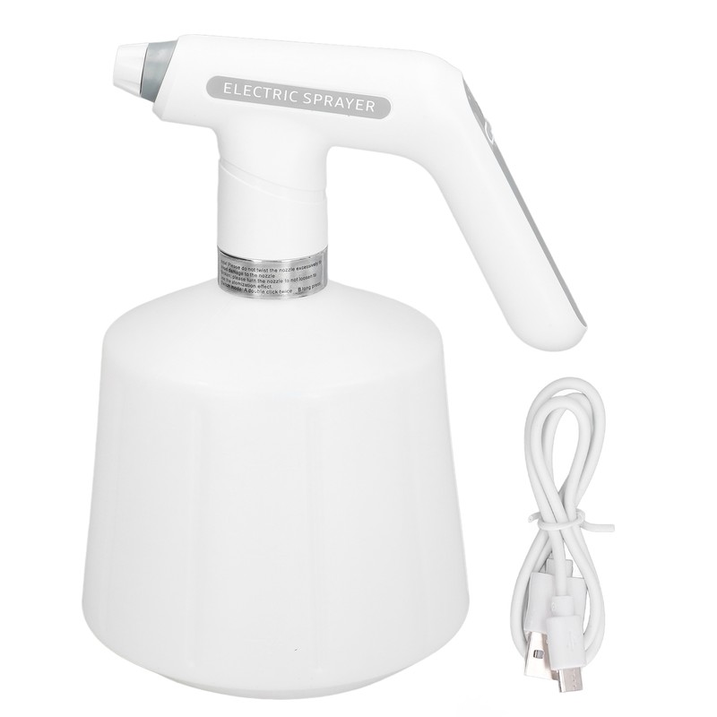 Electric Spray Bottle 2000mah USB Charging ABS and HDPE Rotating