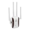 WiFi Range Extender 300Mbps 4 Antennas Wireless Signal Repeater Amplifier