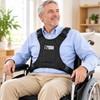 Adjustable Wheelchair Torso Support Vest for Adults – Black Positioning