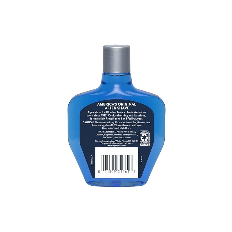 AQUA VELVA After Shave Ice Blue, 7 oz