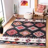 SAFAVIEH Adirondack Collection Accent Rug - 4' x 6', Black