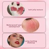 4 Pcs Milk Jelly Blush Stick, Long Lasting 3 in