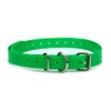 Green 3/4" Heavy Duty TPU Coated Nylon Replacement Dog Collar