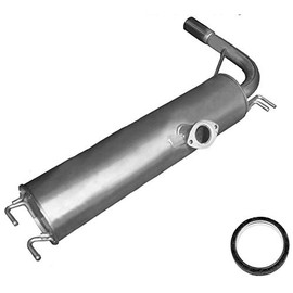 Exhaust Muffler with Tail Pipe Fits 2001-2005 Toyota Rav 4