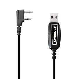 BAOFENG USB Programming Cable CH340 Chip Compatible Two Way Radio (UV-5R/5RA/5RE/, UV-5X3, UV-82, BF-F8HP, BF-888S, BF-F8+, GM-15PRO, H777 UV82HP, BF-f8hp, BF-f9 v2+, gt-3tp, etc)