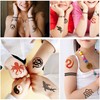Yazhiji 36 Sheets Temporary Tattoos for Kids Boys Girls Adults