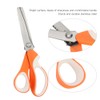 Wavy Serrated Scissor Colour Handle DIY Hand Made Cloth Paper