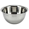 Pearl Metal HB-4778 Drainer Bowl, 10.6 inches (27 cm), Stainless