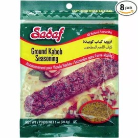 Sadaf Ground Meat Kabob Season, 1-Ounce (Pack of 8)