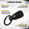 ELEAD 6-Piece Bit Holder Key Chain, 1/4 inch Black Hex