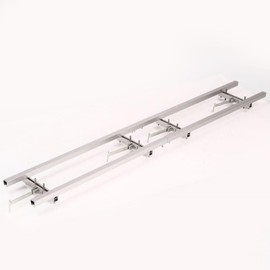 DOYAM 9 FT 270CM Rail Mill Guide System 3 Crossbar Kits Work with Chainsaw Mill