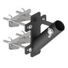 FlagPole Holder,No Drilling Metal Flagpole mount for Railings, Horizontal or