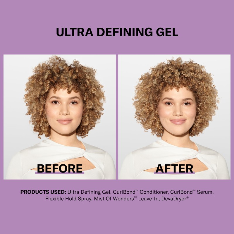 DevaCurl Ultra Defining Gel Strong Hold Non-Crunch Styler, 3 fl.