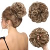 Permuly Messy Bun Hair Piece, Elastic Messy Fake Hair Bun