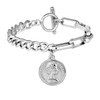 MOMOL - Collar de cadena de eslabones de acero inoxidable