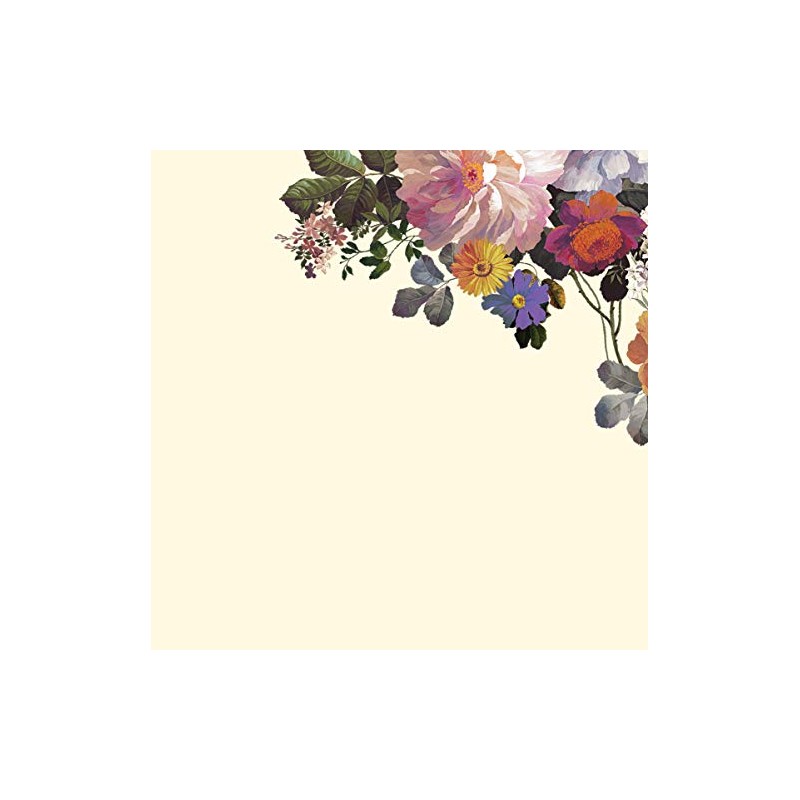 Midnight Floral Desk Notes (Note Pad)