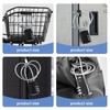 3 Digit Combination Padlock with 20inch (50cm) Steel Cable, Mini