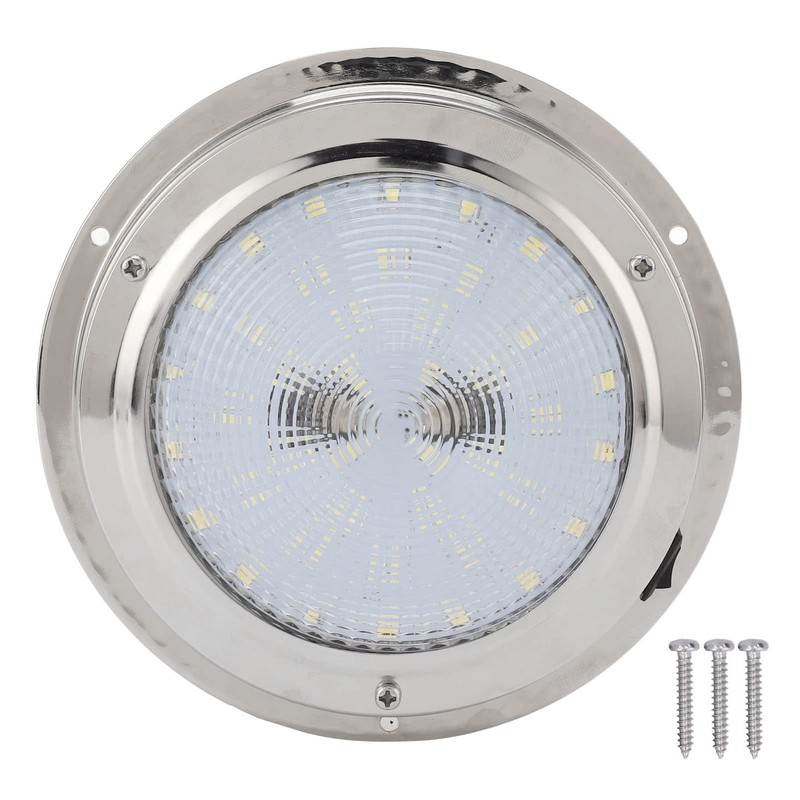 Marine Ceiling Dome Light, 5.5in Marine Ceiling Dome Light 42LED