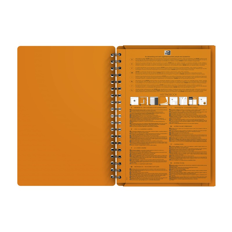 Oxford International Meetingbook Lined B5