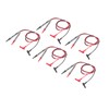 5Set HC136‑T 1000V 20A Multimeter Test Leads Universal Digital Gold