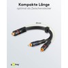 Wentronic Audio Video Cable AVK 308-020 0.2m 1 x RCA