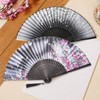 Joyesplay Men's, Women's, Japanese Style Fan, Bamboo Rib, Lightweight, Stylish,