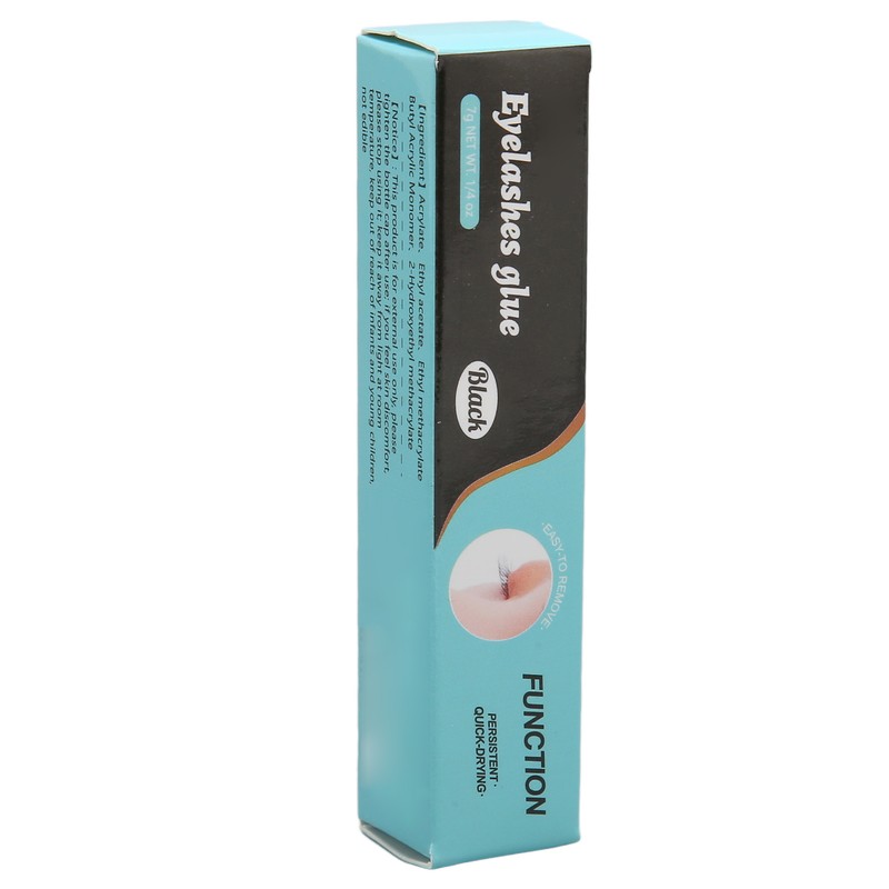 12Pcs False Eyelash Glue Quick Drying Super Strong Waterproof Long