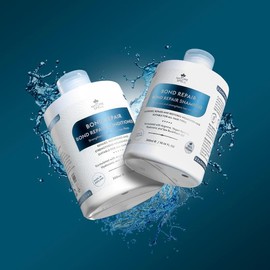 Nature Spell Bond Repair Shampoo & Conditioner Duo - 10.14 Fl Oz - Moisturises And Strengthens Hair Structure