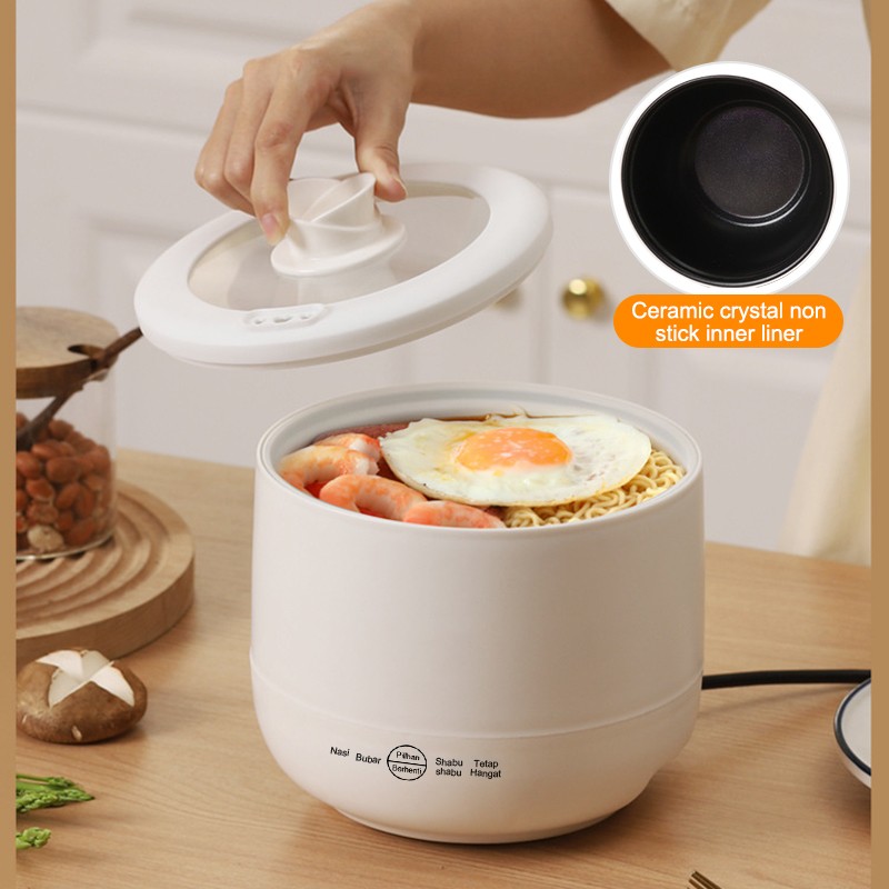 1.8L Mini Rice Cooker Dormitory Electric Hot Pot Cook Rice