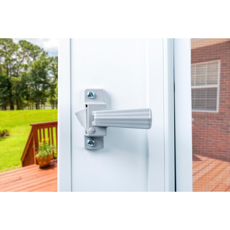 Wright Products Pneumatic Closer and Push Button Latch Combo Kit,