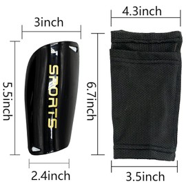 4 PCS,Shin Guards Pads + High Elastic Sleeves,Shin Pads,Kids Shin Pads,Shin Pad Sleeves For Kids In Playing Foootball