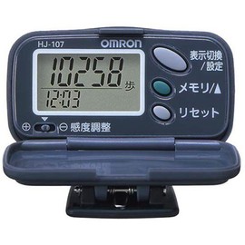 オムロン(OMRON) 歩数計 ヘルスカウンタ ステップス リッチブラック HJ-107-K