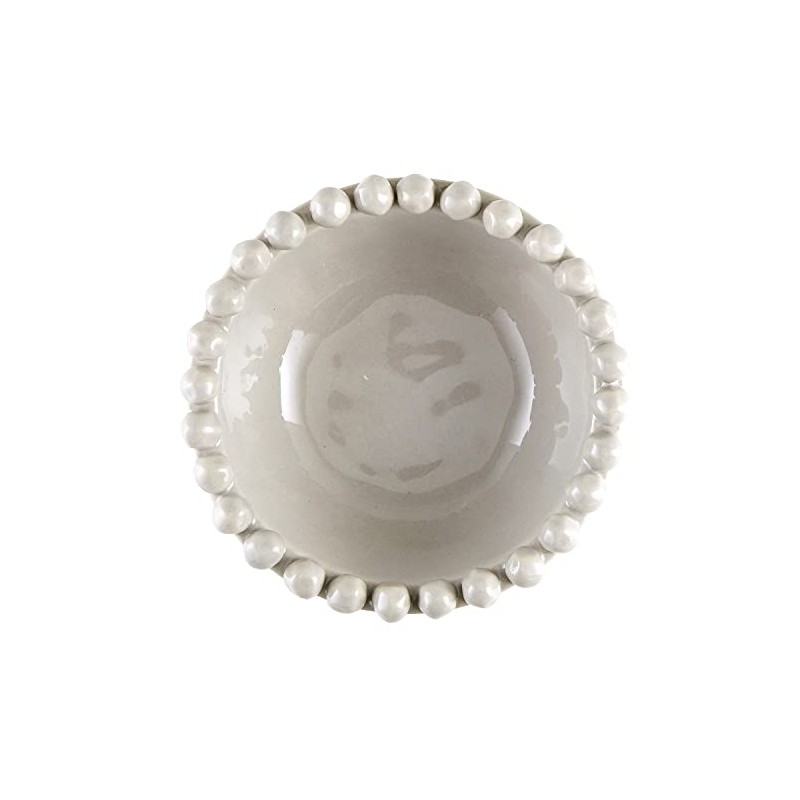 Santa Barbara Design Studio Table Sugar Beaded Ceramic Bowl, Small,