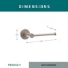 Peerless PA147-BN Precept Toilet Paper Holder, SpotShield Brushed Nickel