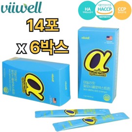 Bewell Alphacyclodextrin Alpha CD powder stick 14 packs 6 boxes indigestible maltodextrin powder CD CD efficacy effect recommended / 알파시클로 덱스트린 알파 CD 분말 스틱 14포 6박스 난소화성말토덱스트린 가루 시디 씨디 효능 효과 추천