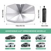 Sun Protection Car Windscreen with Certified UV Protection, Universal Protection