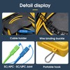 Duogalia OTDR Launch Cable Box 1KM SC/UPC-SC/APC SM（9/125） OTDR Fiber