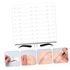 Mikinona Eyebrow Tattooing Kit 50pcs Stencil Ruler Templates Precision Shaping