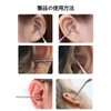 Ear Pick, Stainless Steel, Compact, Storage Case Included, Ear Scraping,
