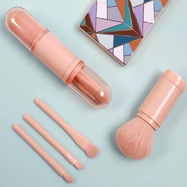 4in1 Makeup Brush Tool Makeup Tool Grooming Supplies Beauty Grooming Equipment Lips Face Only 4in1 063950DC / 4in1 화장 브러쉬 도구 메이크업 툴 손질 용품 뷰티 미용 기구 입술 얼굴 전용 4in1 063950DC