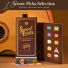 Premium Acoustic Guitar Picks Variety Pack with Play Style Guide