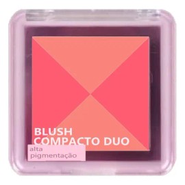 Rubor Ruby Rose Duo Compacto Blush Hbf585 Maquillaje Db03 Tono del maquillaje Rubores, iluminadores y contornos