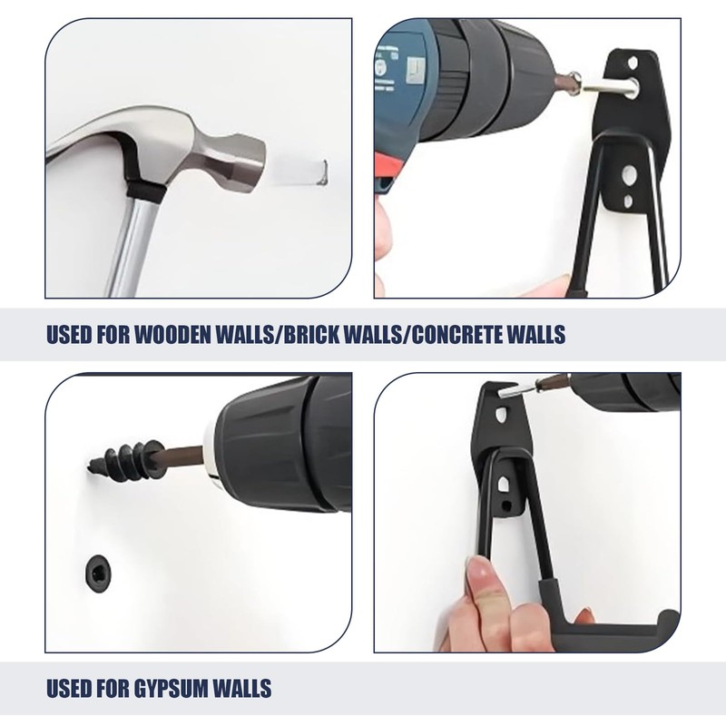 MLY 2 PCS EV Charger Holder Wall Mount, Heavy Duty