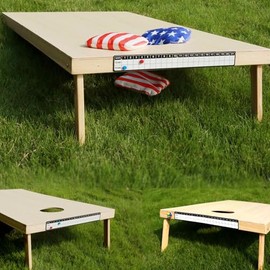 Cornhole Scoreboard Tracker Score Keeper: Durable Corn Hole Scoreboards for Easy Score Tracking Corn Hole Games Ladder Ball Toss Game Pop Darts Popdarts Game (2 Pack-Horizontal)